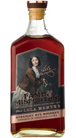 Fame & Misfortune Straight Rye Whiskey finished in Angelica Casks