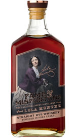 Fame & Misfortune Straight Rye Whiskey Finished in Port Casks
