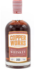 Copperworks American Single Malt Whiskey Release 046