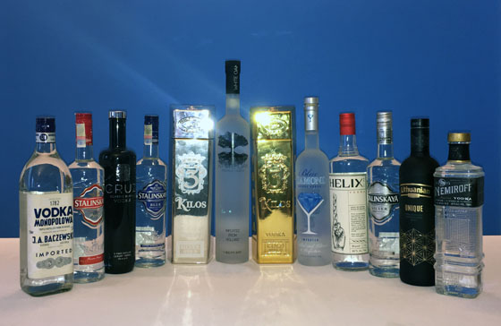 The Fifty Best Imported Vodka Tasting 2019