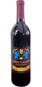 Kings Garden Vineyards 2010 Cabernet Franc
