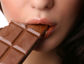 Tasting chocolate