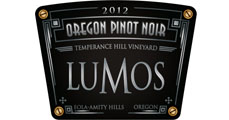 Lumos Wine Company - 2012 Temperance Hill Vineyard Pinot Noir