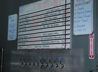 Mother Earth Brewing Company tasting room