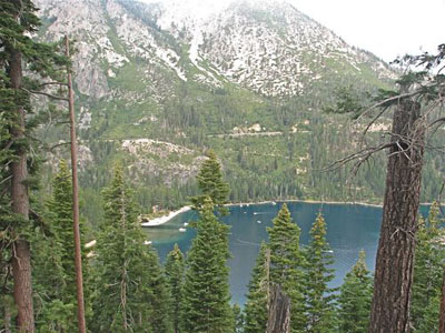 View of Lake Tahoe from Vikingsholm