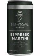 NightOwl Espresso Vodka Martini