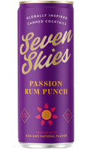 Seven Skies Canned Cocktail Passion Rum Punch