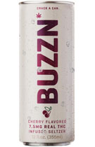 BUZZN Cherry THC Infused Seltzer