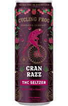 Cycling Frog Cran Razz THC Seltzer