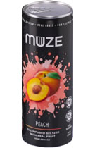 Muze Peach THC Infused Seltzer