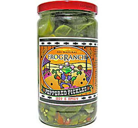 Frog Ranch Peppered Pickles