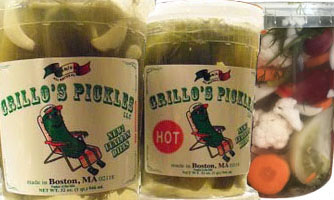 Grillo's  Italian Dills, Spicy Dill Pickles & Mixed Vegetables