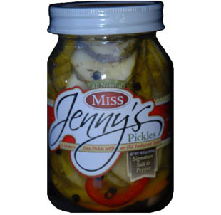 Miss Jenny’s Signature Salt & Pepper Pickles