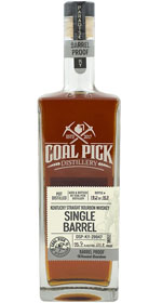 Coal Pick Single Barrel Proof Kentucky Straight Bourbon Whiskey