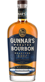 Gunnar's Wheated Bourbon Whiskey Bradford Single Barrel