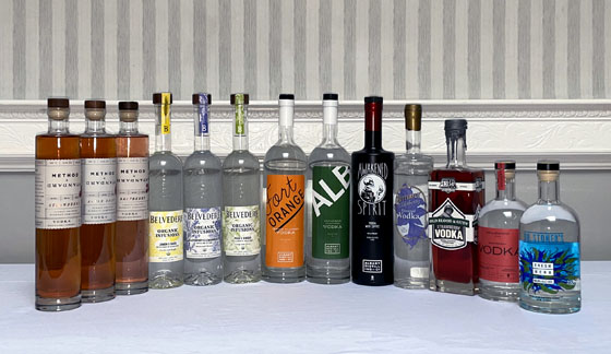 The Fifty Best Domestic Vodka Tasting 2021