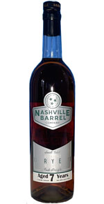 Nashville Barrel Company Straight Rye Whiskey Cask Strength