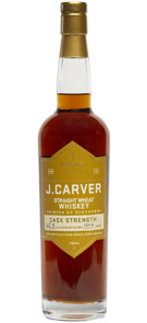 J. Carver Straight Wheat Whiskey Cask Strength