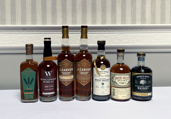 The Fifty Best Wheat Whiskey Tasting