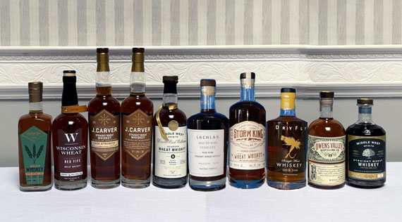 The Fifty Best Wheat Whiskey Tasting