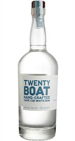 Twenty Boat Cape Cod White Rum