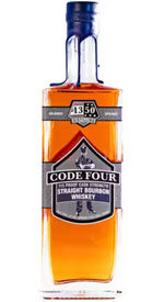 Code Four Straight Bourbon Whiskey Cask Strength