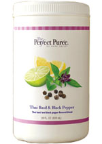 The Perfect Purée Thai Basil & Black Pepper