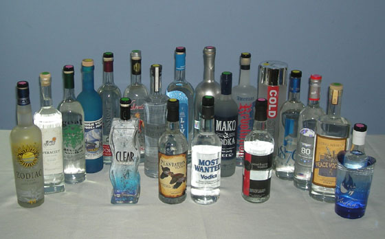 The Great Domestic Vodka Tasting of 2012