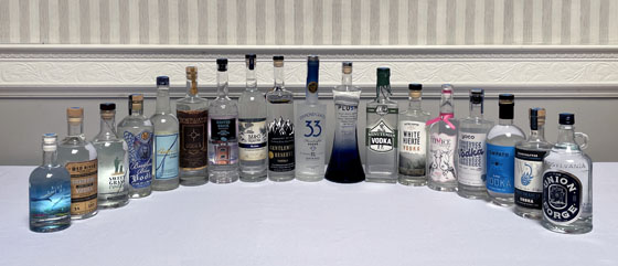 The Fifty Best Domestic Vodka Tasting 2022