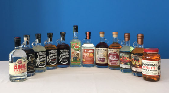 The Fifty Best Flavored Moonshine Tasting 2019