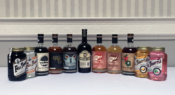 The Fifty Best Flavored Moonshine Tasting 2020