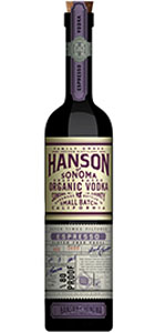 Hanson of Sonoma Espresso Organic Vodka