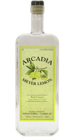 Arcadia Meyer Lemon Flavored Vodka
