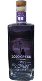 Lolo Creek Distillery Honey Huckleberry Flavored Vodka