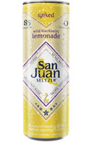 San Juan Seltzer Spiked Wild Blackberry Lemonade