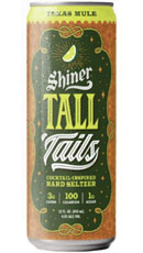 Shiner Tall 'Tails Cocktail Inspired Hard Seltzer Texas Mule
