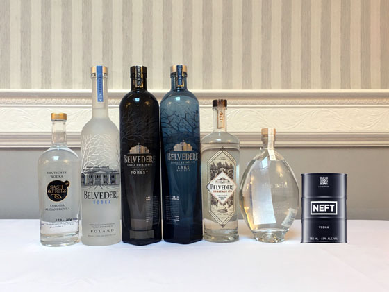 The Fifty Best Imported Vodka Tasting 2020