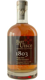 Barr an Uisce 1803 Single Malt Irish Whiskey