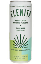 Elenita Cucumber Lime Basil Mezcal Cocktail