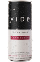 Vide Cranberry Vodka Soda