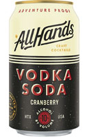 All Hands Craft Cocktails Raspberry Lemonade Vodka Soda