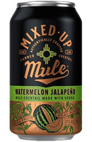 Mixed Up Mule Watermelon Jalapeño Cocktail