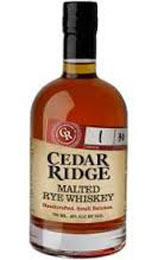 Cedar Ridge Malted Rye Whiskey