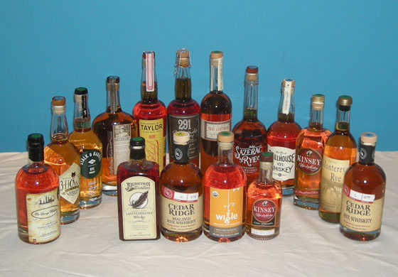 The Fifty Best Rye Whiskey Tasting 2015