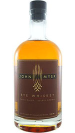 John Myer New York Straight Rye Whiskey