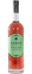King's Family Distillery Ryeconic Twice Barreled Straight Rye Whiskey