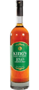 King’s Family Distillery Straight Rye Whiskey