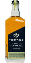 Treaty Oak Schenley Reserve Straight Rye Whiskey