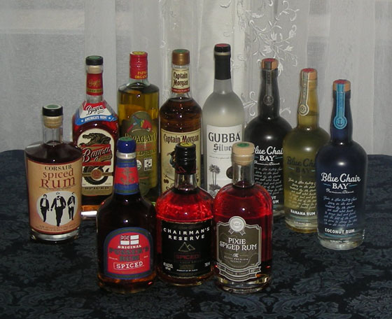 The Fifty Best Spiced Rum & Flavored Rum Tastings