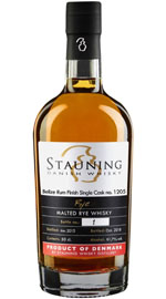Stauning Malted Rye Danish Whisky